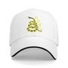 Unisex Baseball Hats Dont Tread On Me Gadsden Flag Outdoor Streetwear Summer Sports Baseball Caps Hip Hop Cap Casquette Hats