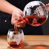Amazon Globe Decanter Whiskey Glass Set with Map Bar Tools Gift for Men