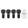 AC34- Wheel Stud Bolt Locks 14X1.25MM For BMW High Security Type Wheel Lock Set 36136792851