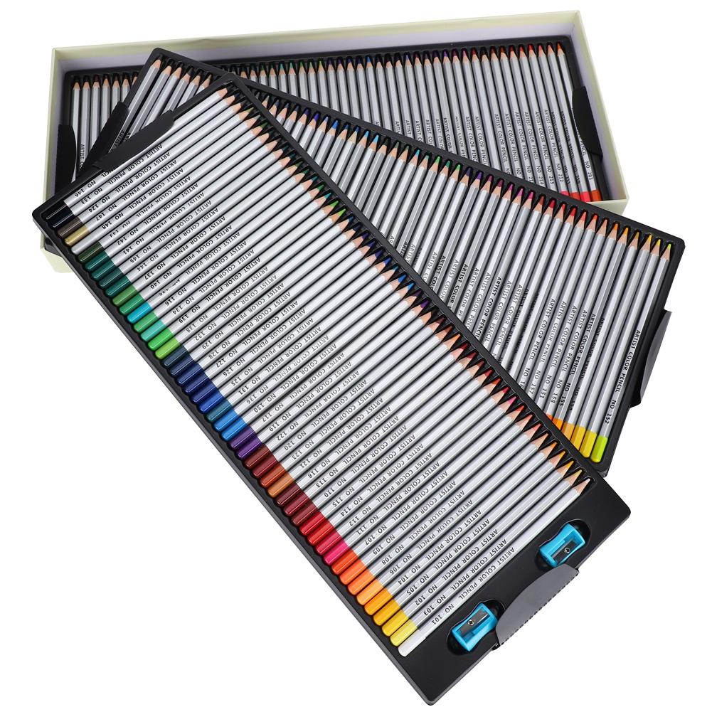 

Набор цветных карандашей 150 цветов профессиональный для студентов-художников рисование ручки для рисования