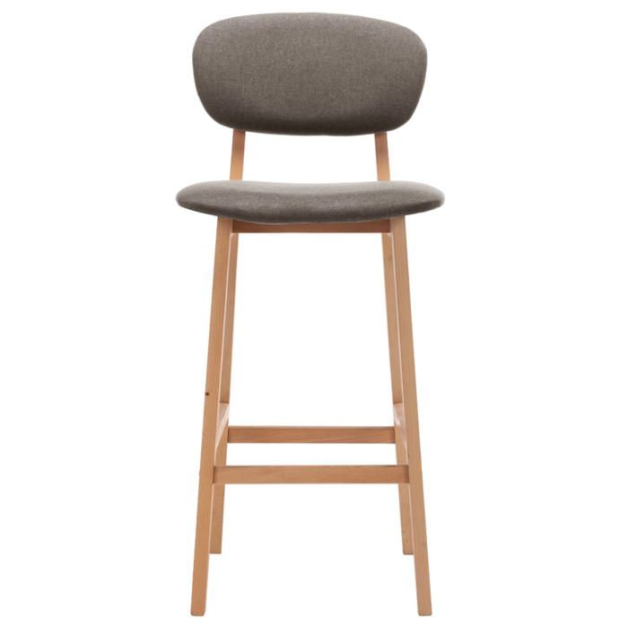 VidaXL Set of 2 Bar Stools, Pub Chair, Bistro Seat, Furniture for Dining Room Kitchen Living Room Home Interior, 289376