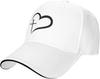 Faith Heart Cross Nail Christian Baseball Cap Polyester Adjustable Outdoor Sports Cap