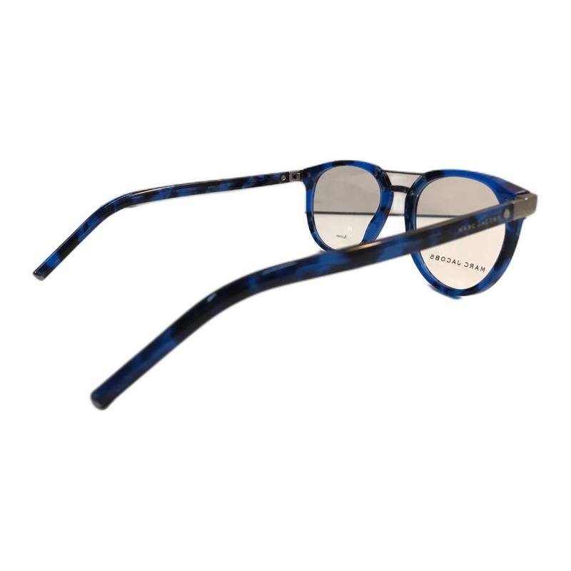 Marc Jacobs Brand Tag Cat Eye Optical Glasses Men's Blue MJ19