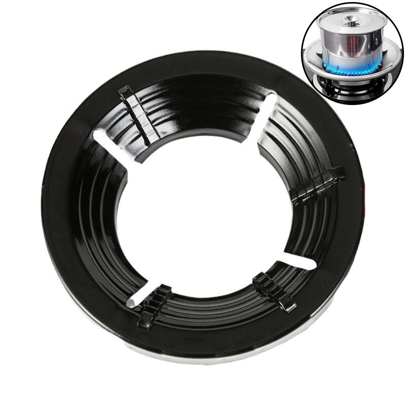 

1Pc Stainless Gather Fire Hood Gas Stove Windshield Cover For Home Restaurant Hotel Energy Saving Design чорний