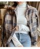 Women's High-Neck Knit Base Layer - Slimming Solid Color Autumn 2026 Style