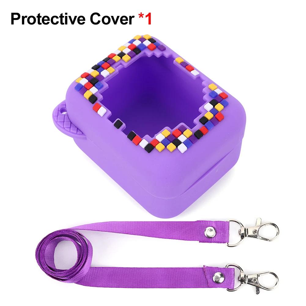 

Для Bitzee Digital Pet жесткий чехол EVA и силиконовый чехол водонепроницаемый защитный чехол ударопрочный с ремешком для детей