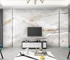 Moderne Schlichte Tapete Goldener Marmor Hintergrund Wandbild Wohnzimmer Fernseher Sofa Hotel Luxustapete Dekor
