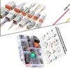 Complete 82PCS Waterproof DT Electrical Connector Set Designed for Use in Motorcycles Trucks and Marine Vehicles