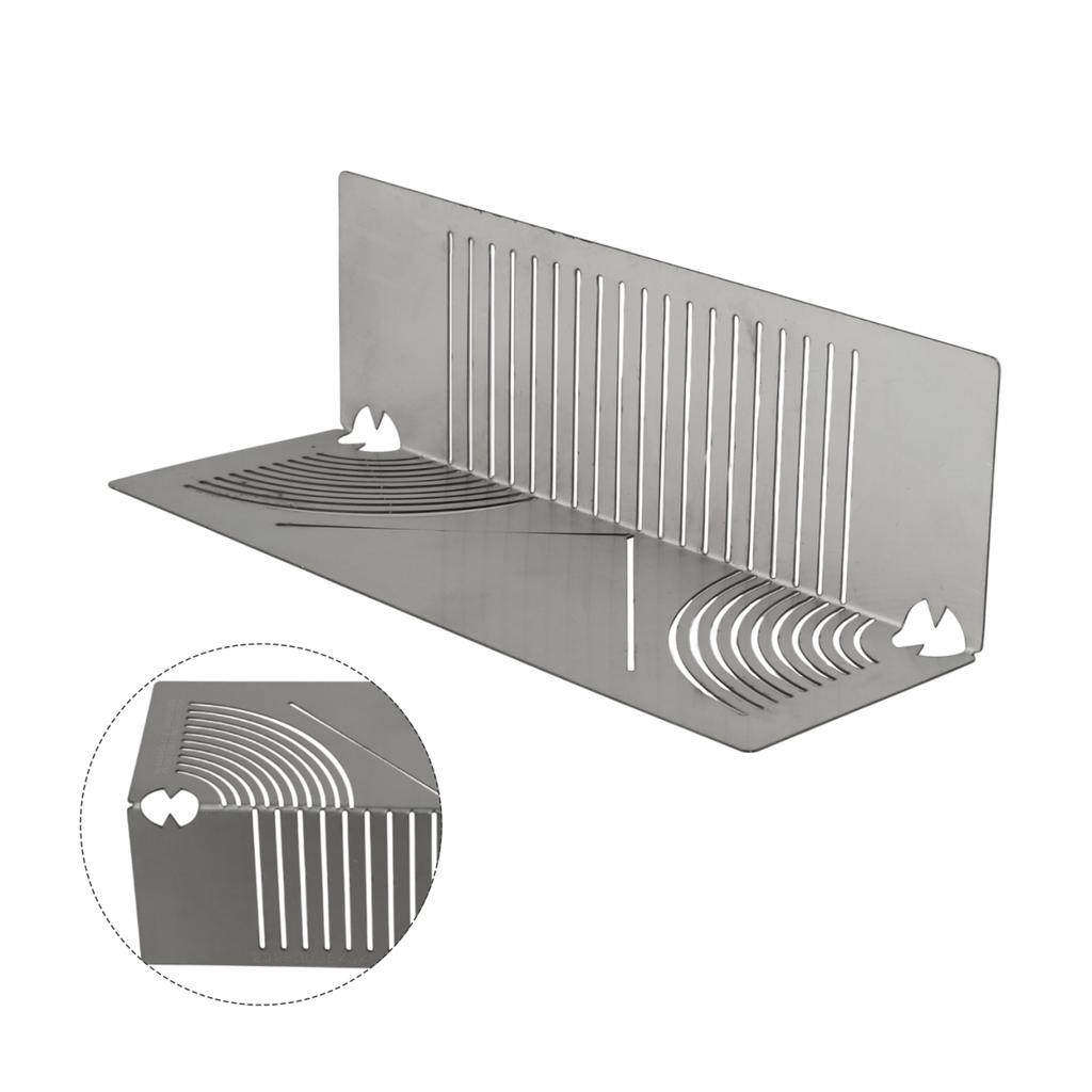 Precision Metal Ruler for Square Tubes with Unique Two Way Drawing Features