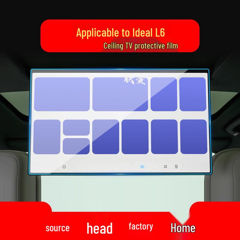 Universal 25 Model Navigation and Control Screen Protector for Car Interiors