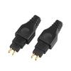 2Pcs Replacement Mini Earphone Cable Pin Audio Plug for HD580 HD600 HD650 HD25