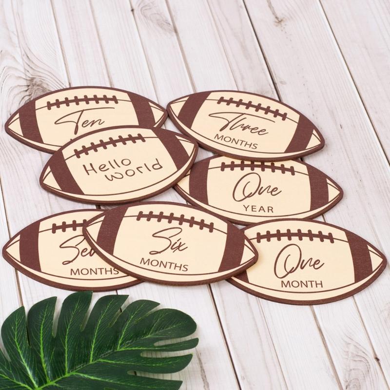 Baby Monthly Milestones Marker Discs Set with Stand and Bag Photo Props Baby Announcement Sign Gift for Infant Boy Girl