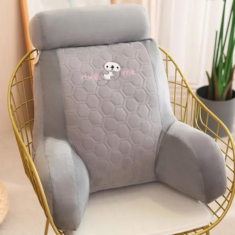 

The Four Seasons Multifunctional Breathable Backrest Raise Protect Waist Cushion Pregnant Women Breastfeeding Bed Cushion 55x50cm
