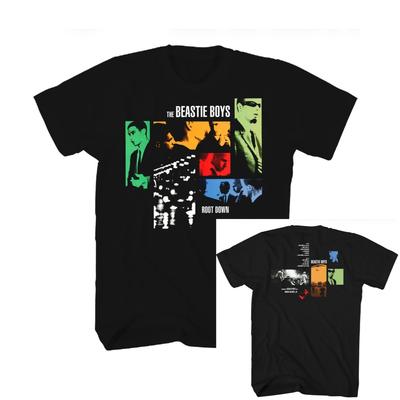 Beastie Boys Root Down Casual T-shirt Luxury Brand for Men and Women
