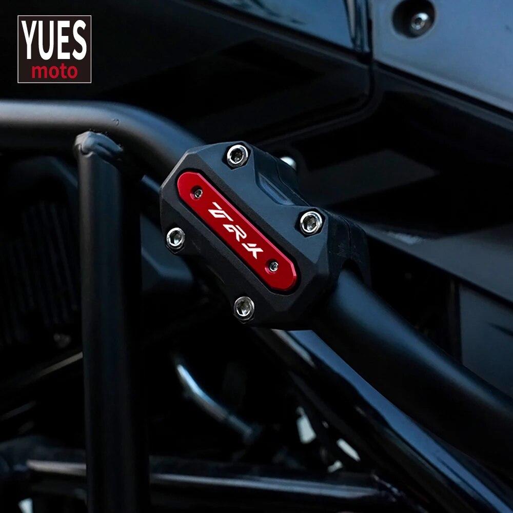 Motorcycle Accessories CNC Crash Bars Decorative Block Engine Guard Bumper Protector For Benelli TRK502 TRK 502 521 502X