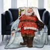 3D Print Merry Christmas Blanket Sofa Cover Throw Santa Claus Xmas New Year Blanket Fleece Warm Bed Blankets for Bedroom Couch