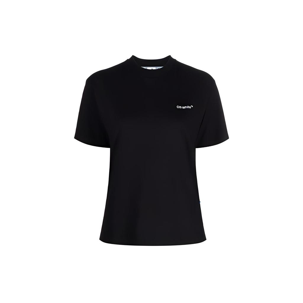 OFF WHITE FW21 T Shirt Women's Black OWAA049C99JER0011001