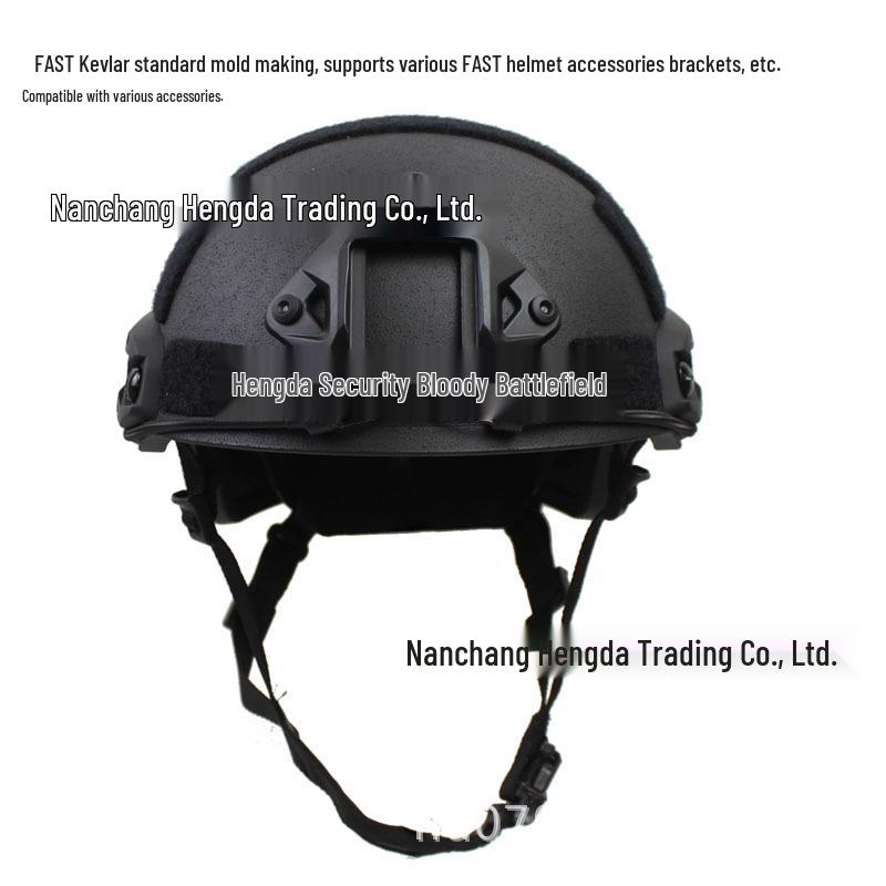 CE Certified Tiger Stripe Tactical FAST Helmet - Fiberglass, Anti-Riot, 1.5KG