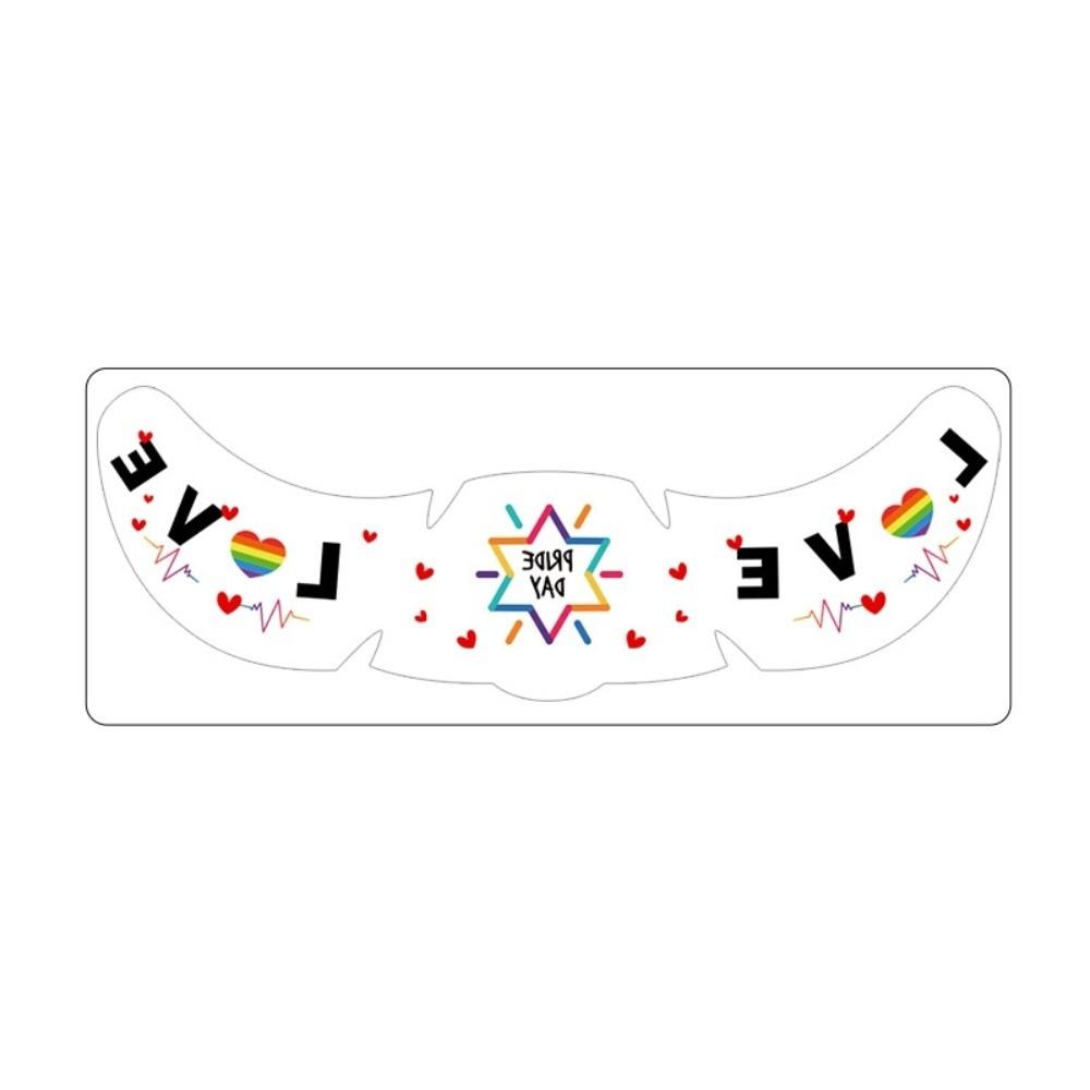 Waterproof Rainbow Freckles Face Tattoo Facial Art Makeup Stickers  Pride Month