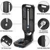 Dslr Camera L Bracket Vertical Horizontal Switching Tripod Quick Release Plate For Canon Nikon Sony Dji Osmo Ronin Zhiyun Stabilizer