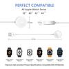Apple Watch Charger, 0.3m/1FT Short iWatch Charger USB A Wireless Magnetic Portable Charging Cable Compatible with Apple Watch Series