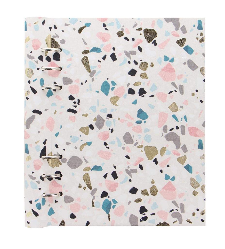 Filofax Clipbook System Organizer, A5, Terrazzo, 145018, Officially Imported