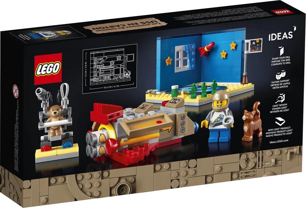 LEGO Ideas USS Cardboard Spaceship Voyage 40533
