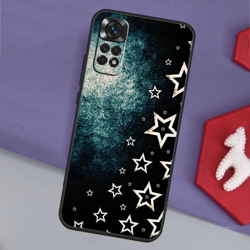 Stars Colourful Funda For Xiaomi Redmi Note 14 13 12 Pro 11 9 10 9S 10S 11S 12S Redmi 14C 10C 12C 13C Case