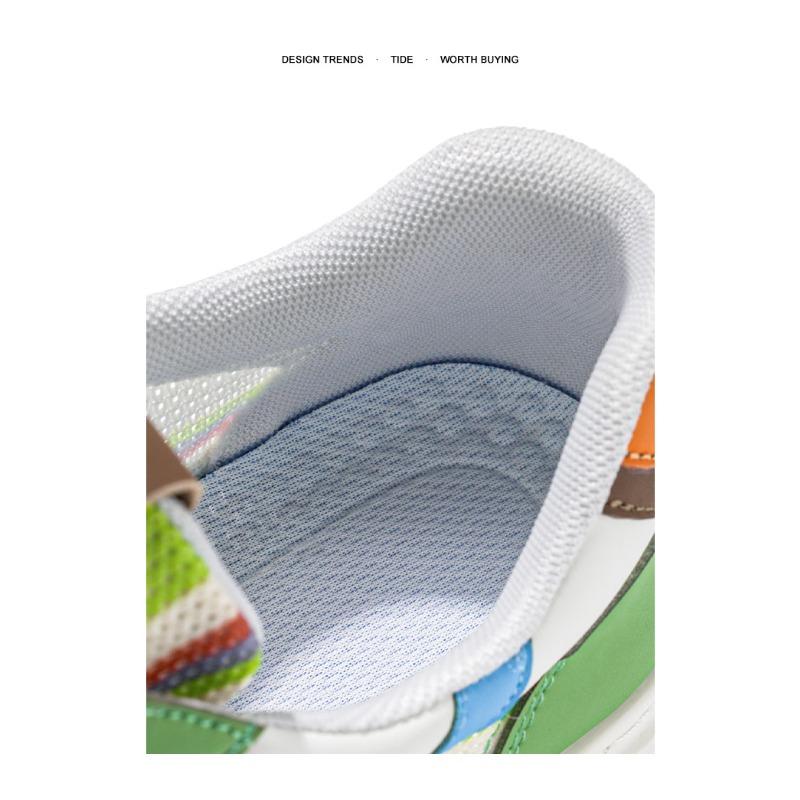 Sports Shoes for Men Lace Up Breathable Men Running Shoes Trendy Non-slip Training Shoes Thick Bottom Tenis Men Casual Sneakers