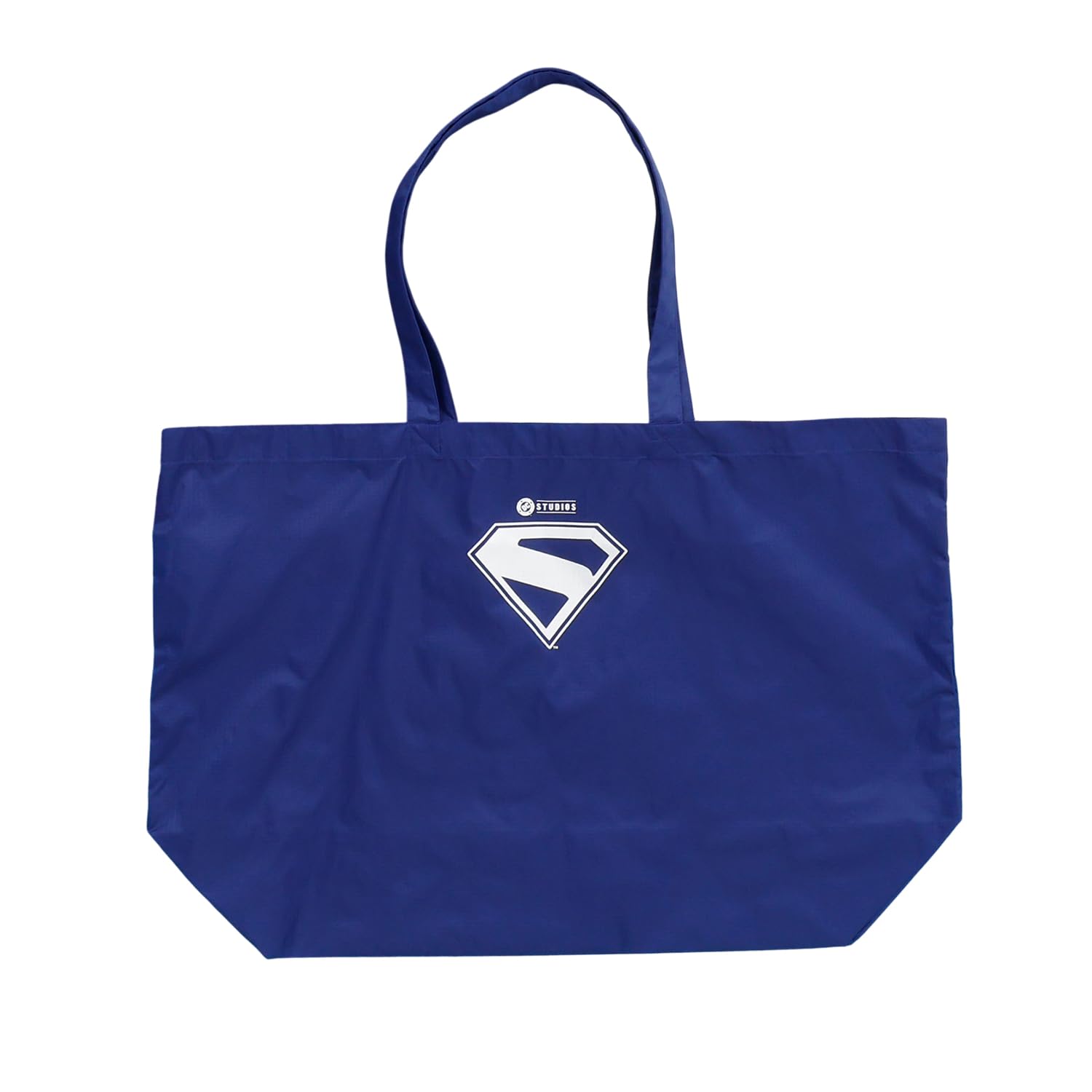Small Planet Superman Nylon Tote Bag with Logo
