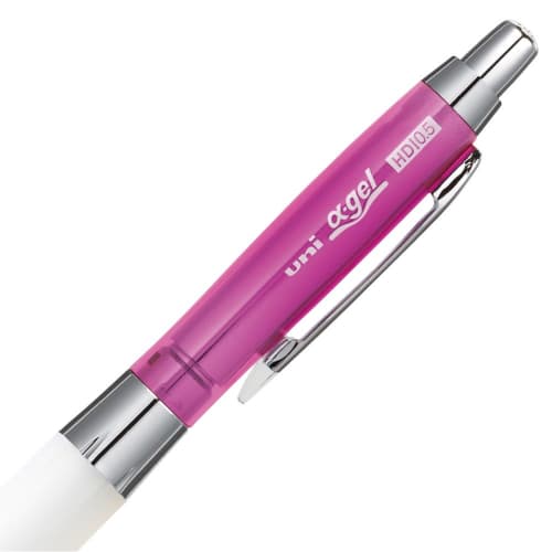 Mitsubishi Pencil Mechanical Pencil Uni Alpha Gel Slightly Hard 0.5 Chrome Pink M5618GG1PC.13