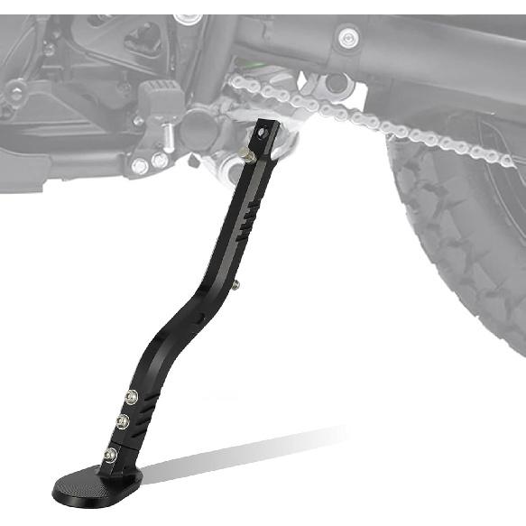 Motorcycle Kickstand Adjustable Foot Side Kick Stand for KLR650 KLR 650 2008-2018 2022-2025 Dirt Pit Bike