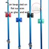 Portable Display Rack Fishing Gear Tool Accessories V Shaped Fishing Rod Holder Stand Fishing Poles Rack Fixing Bracket