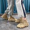 Sneakers New Autumn and Winter Soft-soled Cotton Shoes Velvet Fly-woven Large Size One Octopus