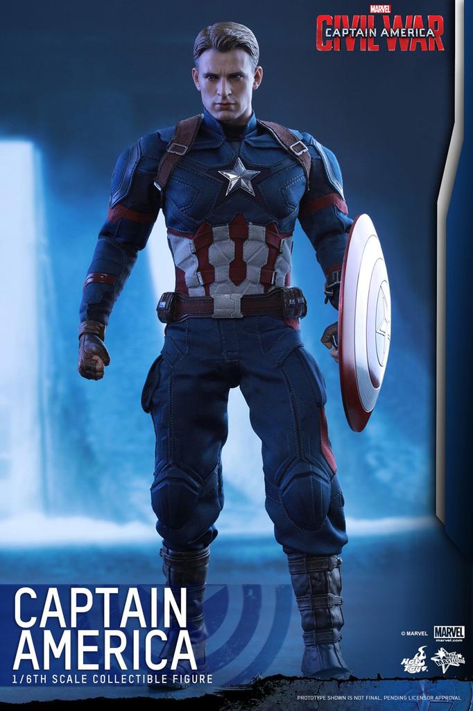 Movie Masterpiece Captain America: Civil War 1/6 Scale Plastic Painted Movable Figure