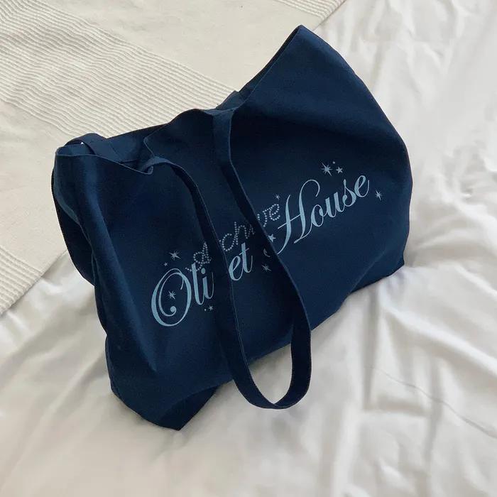 archive eco bag (navy) eco bag