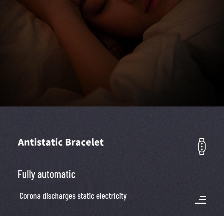 Wireless Anti-Static Bracelet for Men & Women - Automatic Static Electricity Remover