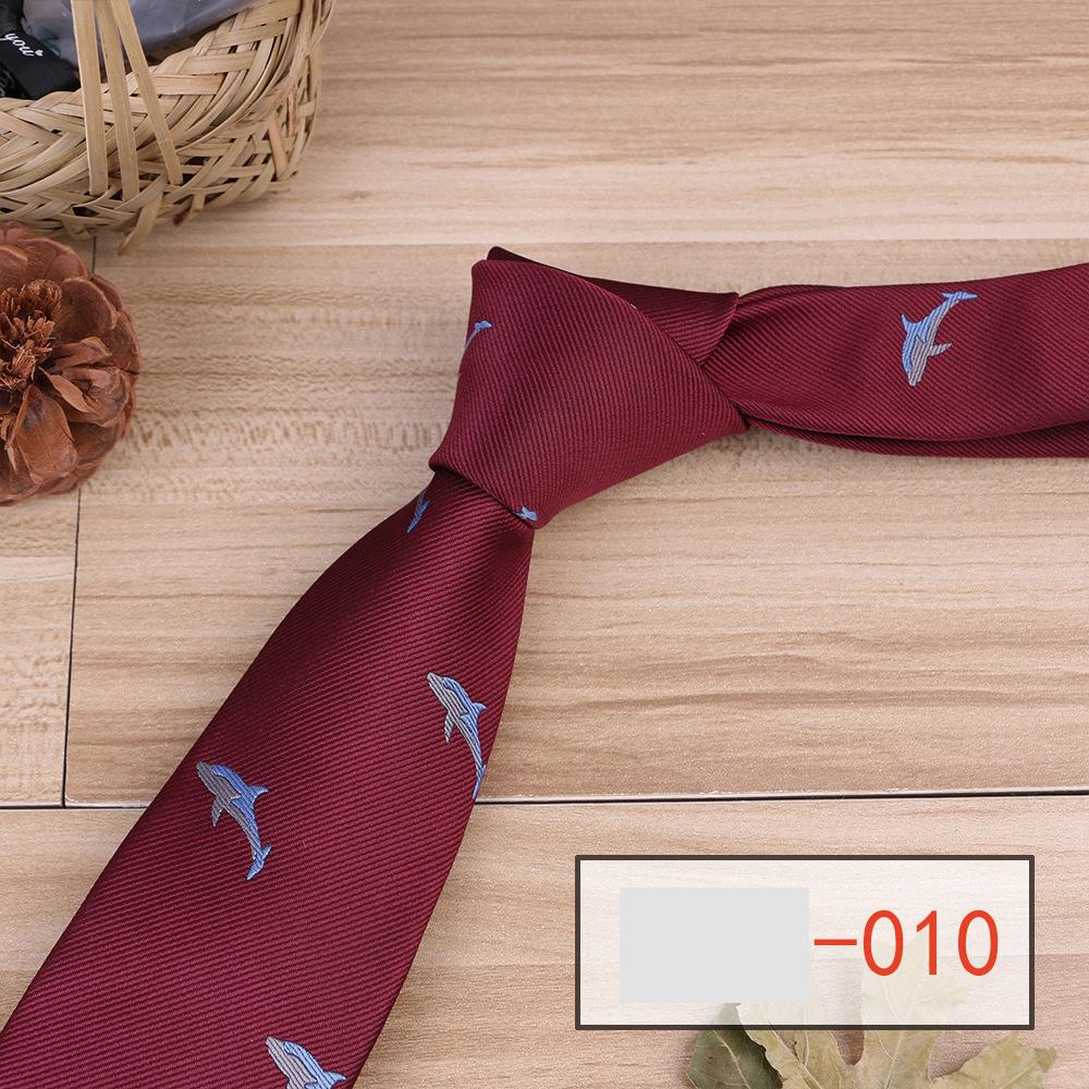Men's Business Narrow 6cm Polyester Jacquard Hand Tie Beautiful and Most Striking Accessories High Quality Unique