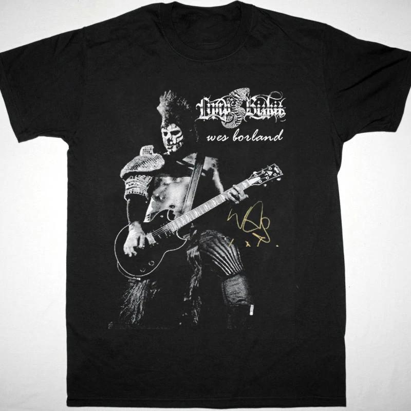 Heet Wes Borland Live In Concert Zwaar Katoen Zwart T-shirt S-5XL CM564