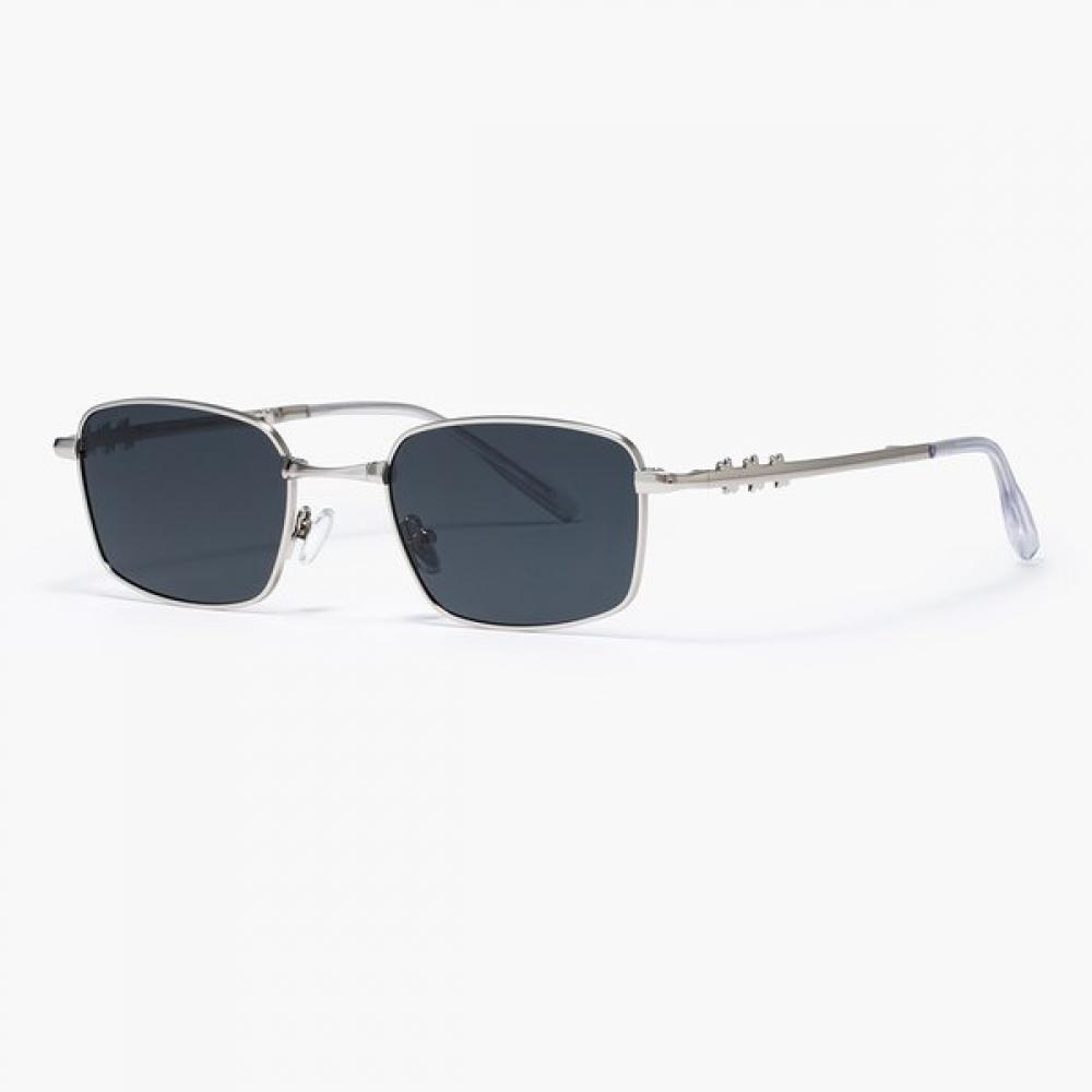 RECLOW Stainless Folding Sunglasses Black Amon F