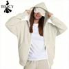 Damen-Kapuzenpullover und Sweatshirts mit modischem, lässigem, einfarbigem Druck und langen Ärmeln