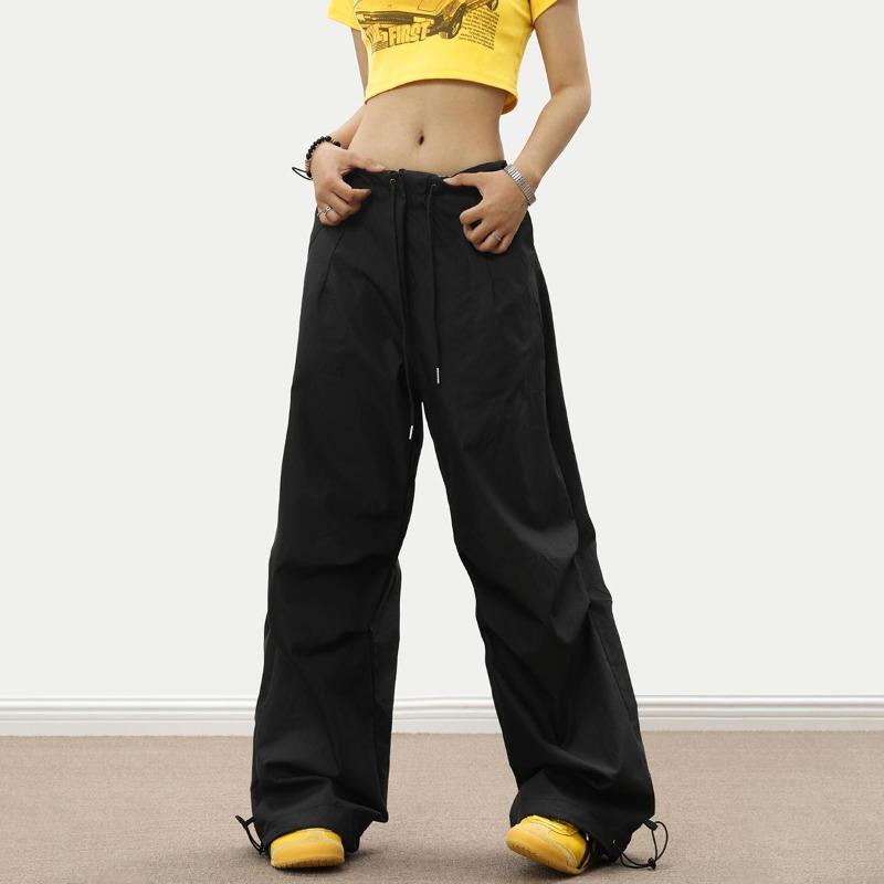 Wide-leg Paratrooper Overalls Men's and Women's Loose Retro Casual Stormpants Summer Thin High Street