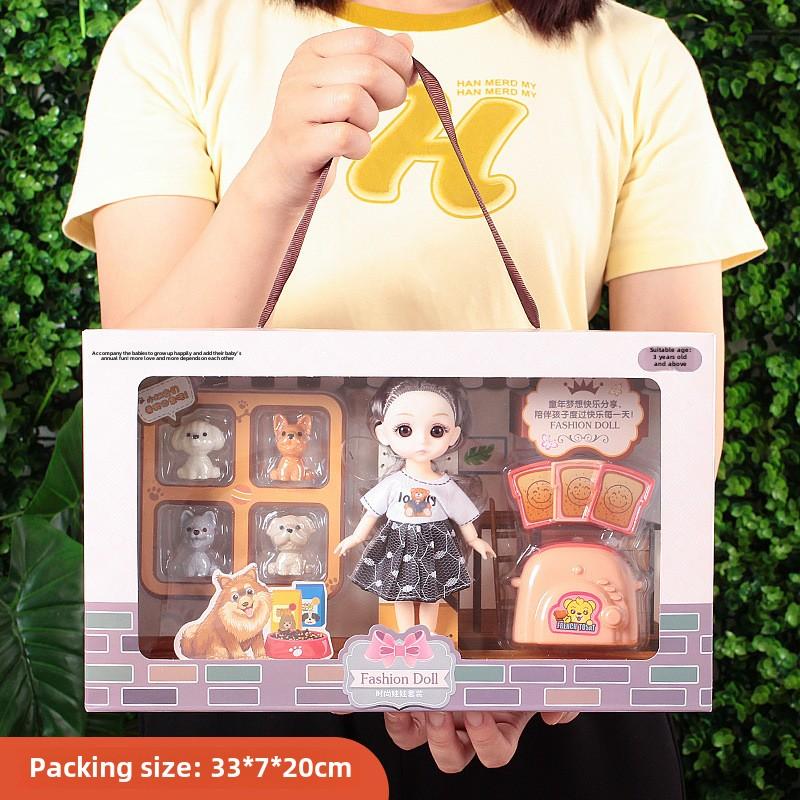 

Кукольный набор, игрушка, подарочная коробка, высококачественная детская кукла для девочек, большая подарочная коробка, подарок