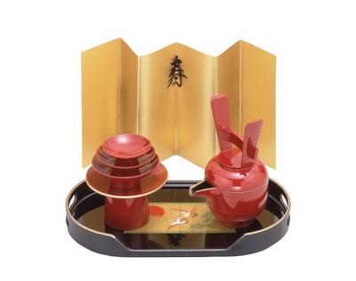 Sakai Sangyo Mini Toso Made In Perfect for Entryway Decorations and New Decorations Set, Japan, Year's