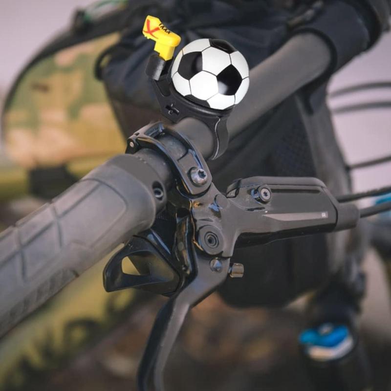 Bike Bells, Cute Mini Bicycles Bells Loud Sound Aluminum Alloy Bike Bells Bike Accessory for Road Bikes Mountain Bikes