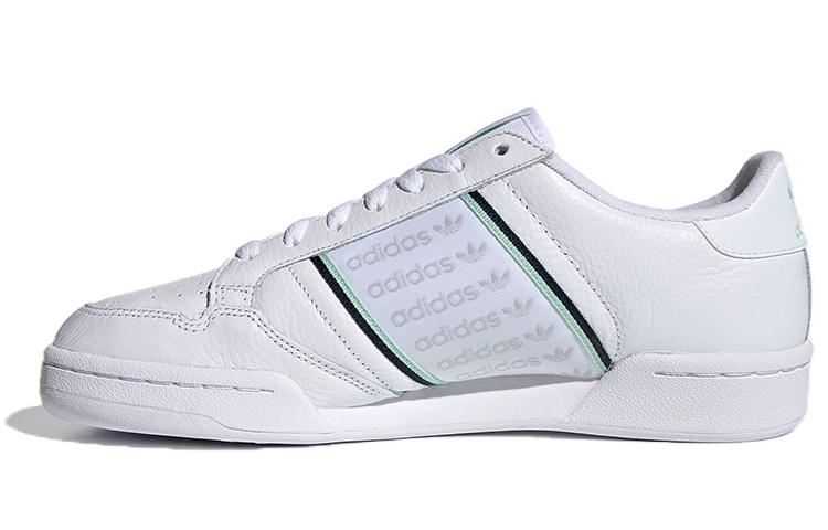 Adidas Continental 80  White Black Green  FU9776 40