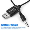 USB Bluetooth Adapter 3.5MM AUX Jack Audio Receiver Cars Stereo Wireless Adapter Bluetooth 4.2 Portable Car Electronics Parts