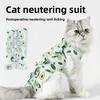 Traje Quirúrgico de Esterilización para Gatas, Traje de Destete, Ropa Anti-mordeduras para Gatos