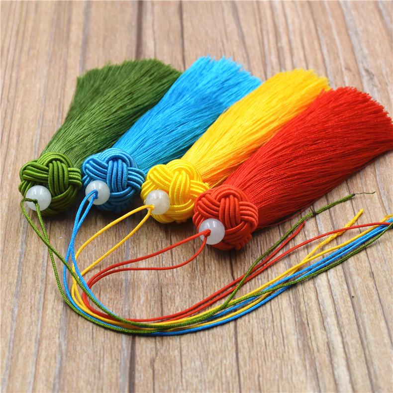 Multi-color DIY Pineapple Cap Tassels - High-end Chinese Knot Hanging Ornaments, Free Shipping