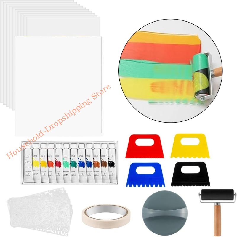 Screen Printing Starter Pack For Artists And Craft Enthusiasts 85AD